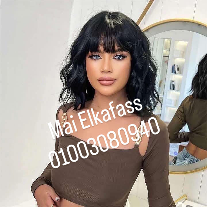 باروكه للكتف كيرلي اسود غامق